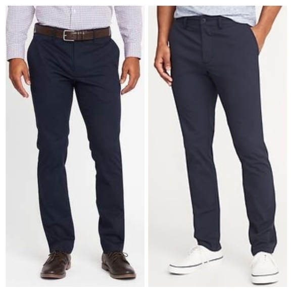 old navy ultimate khaki slim fit